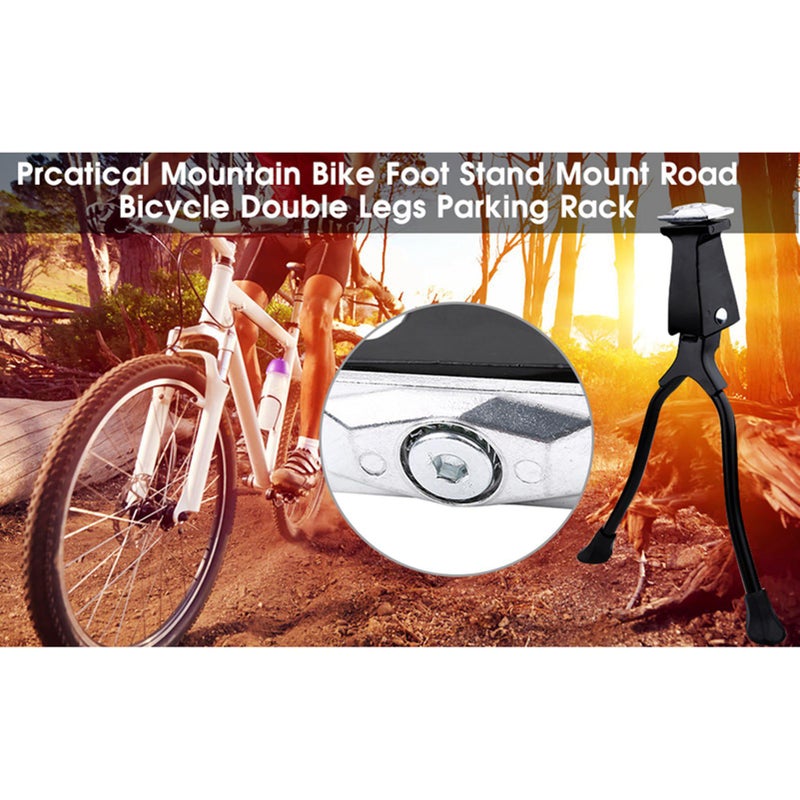 VGEBY Double Leg Kickstand, Aluminum Alloy Anti Slip Bike Kickstand Mount 700C - Image 5